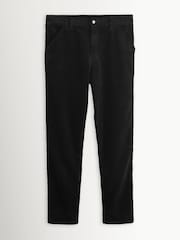 Carhartt WIP Black Simple Corduroy Trousers - Image 6 of 6