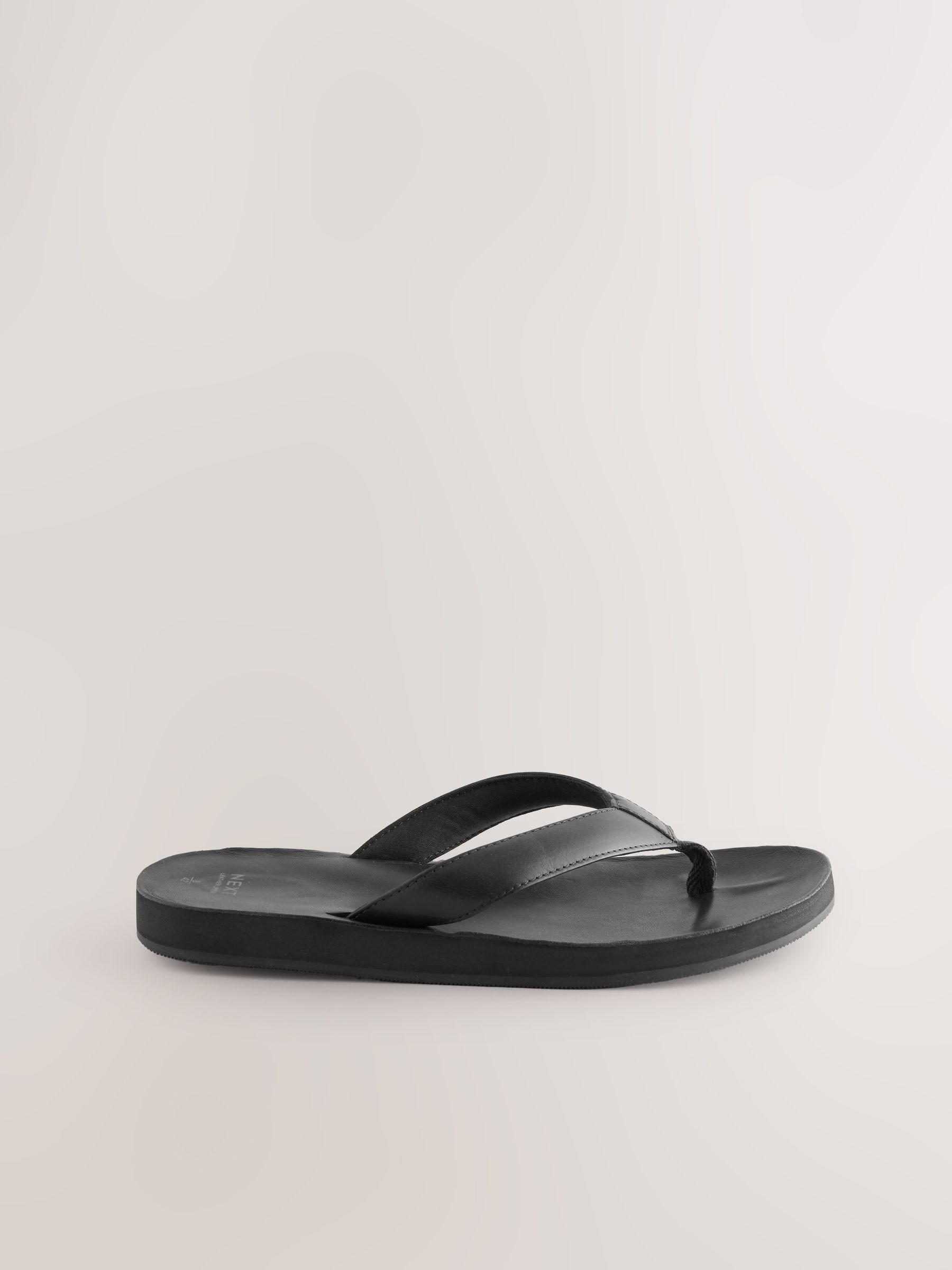 Buy Brown Leather Flip Flops from Next USA