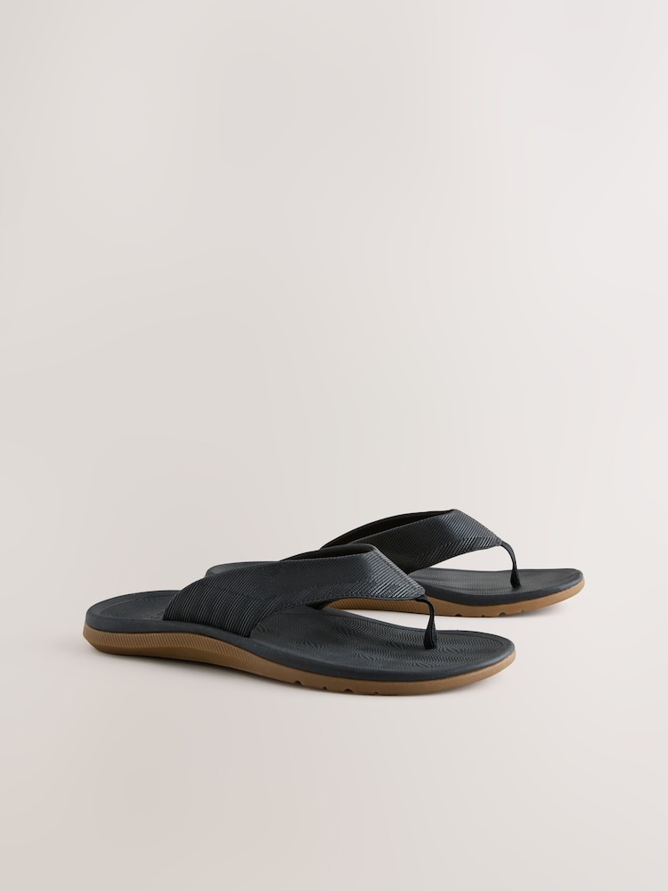 Black Flip Flops - Image 1 of 5