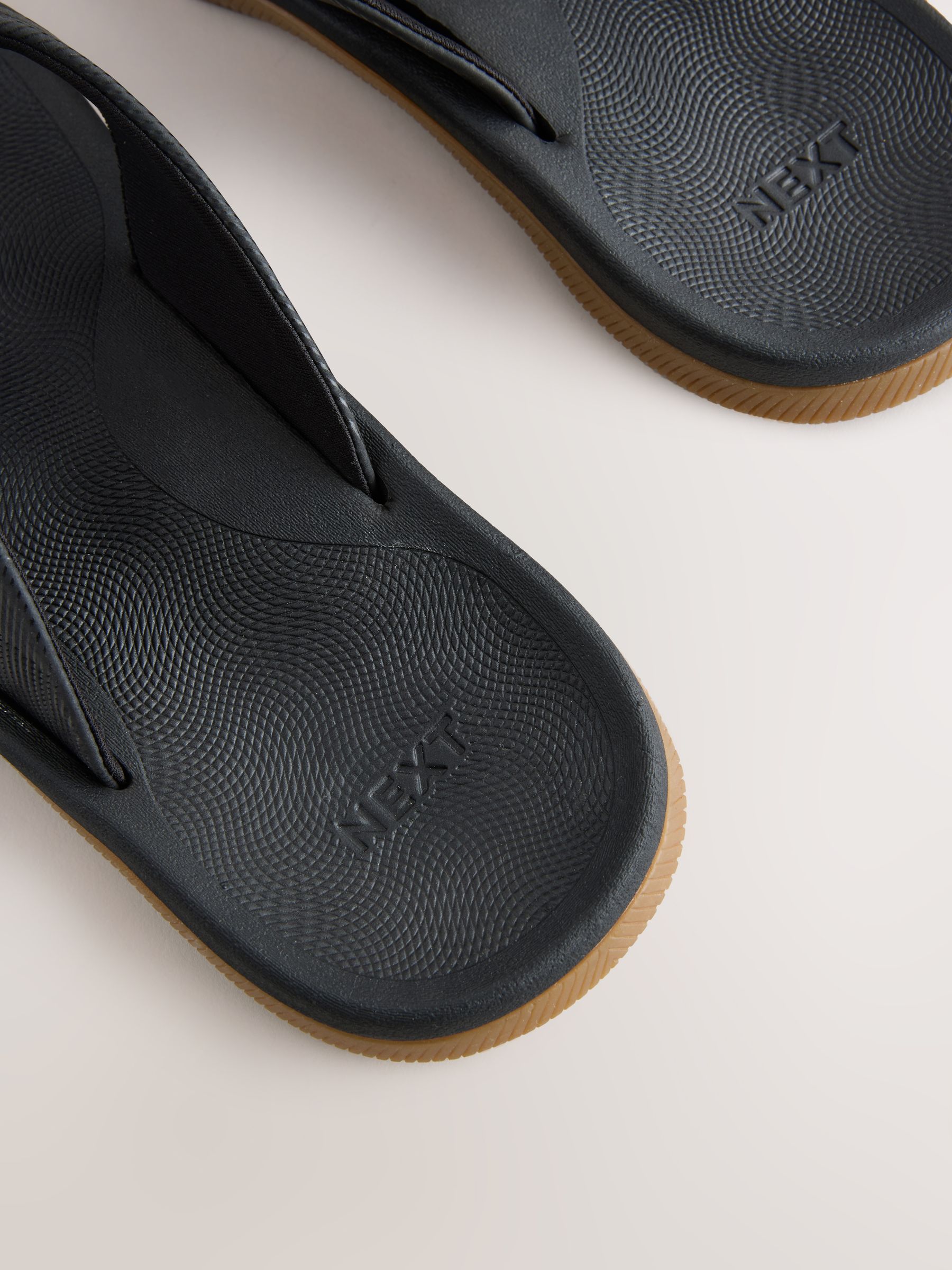 Buy Black Flip Flops from Next USA