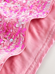 Pink Sequin Mini Skirt - Image 3 of 3