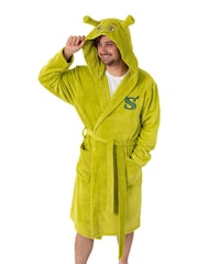 Vanilla Underground Green Shrek Hooded Bath Robe - Image 2 of 6