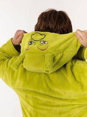 Vanilla Underground Green Shrek Hooded Bath Robe - Image 5 of 6