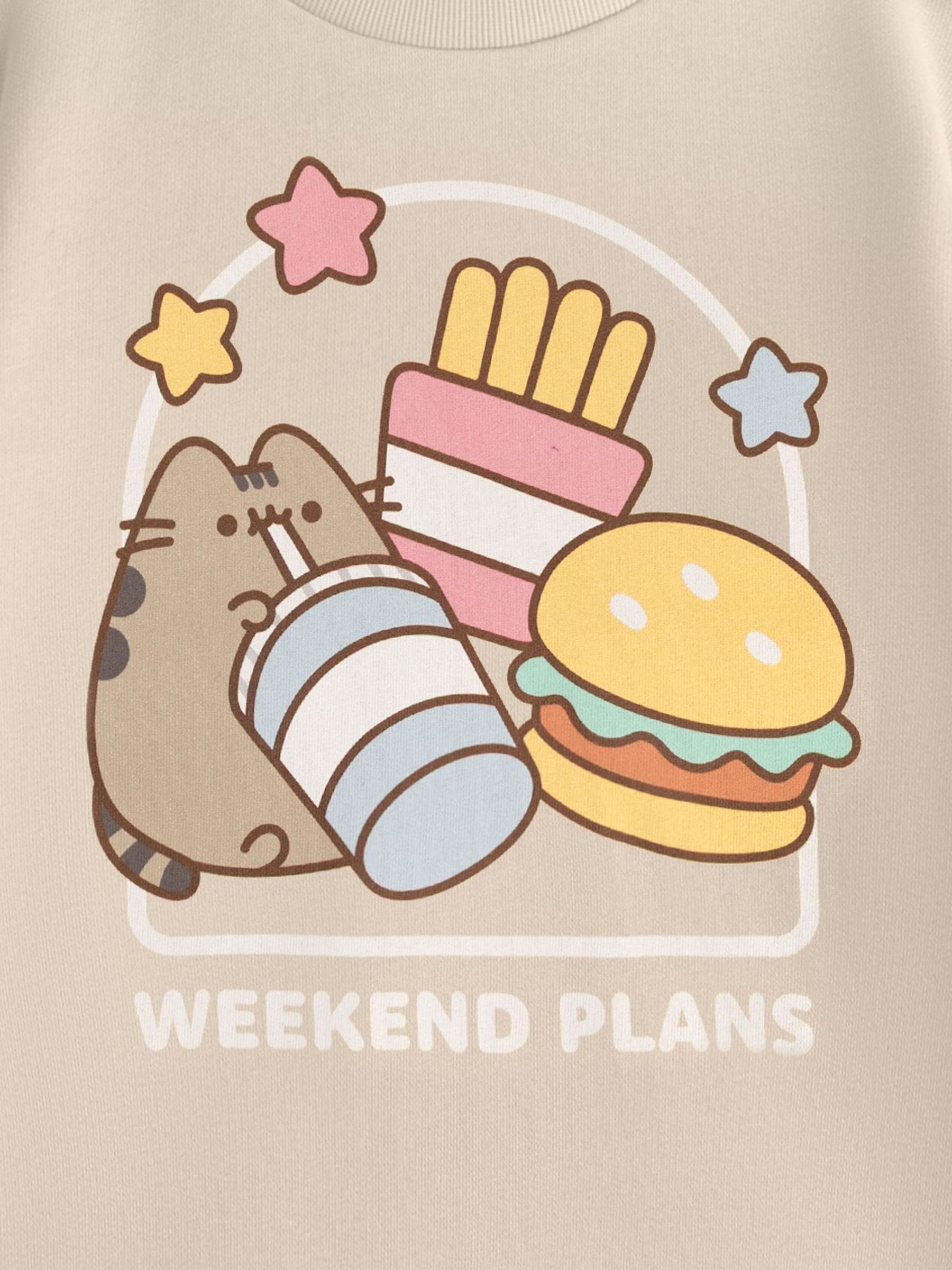 Buy Vanilla Underground Brown Pusheen Weekend Plans Sweatshirt from ...