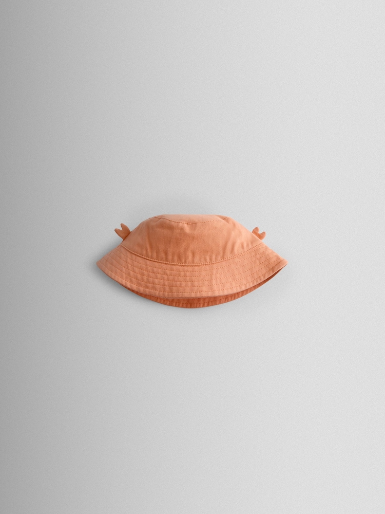 JoJo Maman Bébé Orange Crab Novelty Bucket Hat - Image 2 of 3