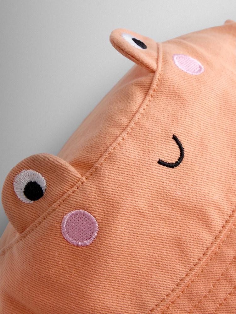 JoJo Maman Bébé Orange Crab Novelty Bucket Hat - Image 3 of 3