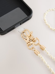 Ivory Pearl Effect - حزام الهاتف حول الجسم - صورة 3 من 3