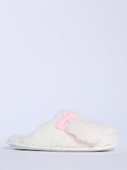 Boux Avenue Dog Borg White Mules - Image 2 of 5