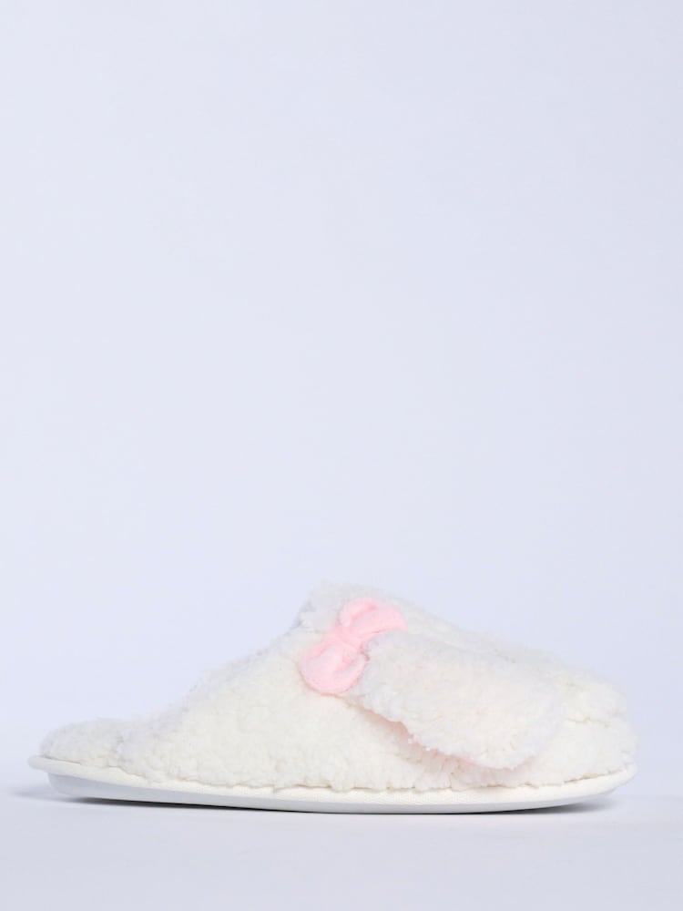 Boux Avenue Dog Borg White Mules - Image 2 of 5
