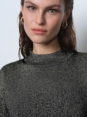 French Connection Kady Glitter Ombre Jumper - Imagen 3 de 5