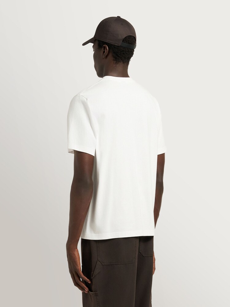 Moose Knuckles White Finchley Short Sleeve Logo T-Shirt - Image 2 of 6