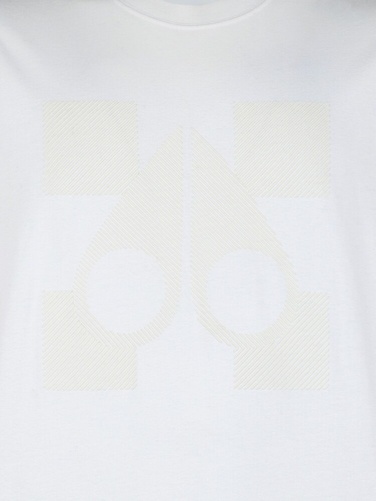 Moose Knuckles White Finchley Short Sleeve Logo T-Shirt - Image 6 of 6