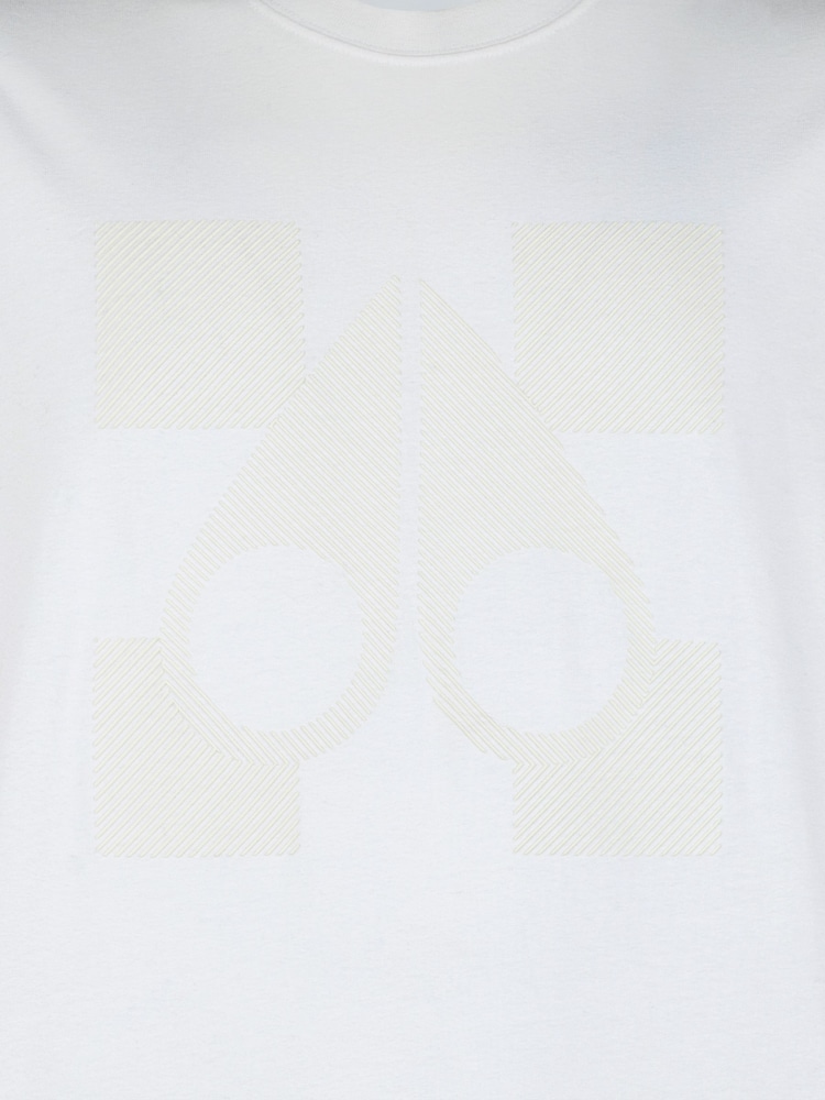 Moose Knuckles White Finchley Short Sleeve Logo T-Shirt - Image 6 of 6 Moose Knuckles White Finchley Short Sleeve Logo T-Shirt - Image 6 of 6