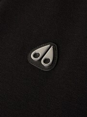 Moose Knuckles Black Large Logo Beanie - Image 5 of 7
