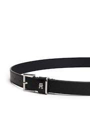 Tommy Hilfiger Black Monogram Belt - Image 2 of 3