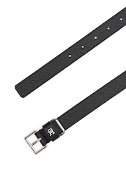 Tommy Hilfiger Black Monogram Belt - Image 3 of 3