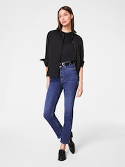 SPANX ReDefine Firm Control Slim Straight Jeans - Imaginea 1 din 2