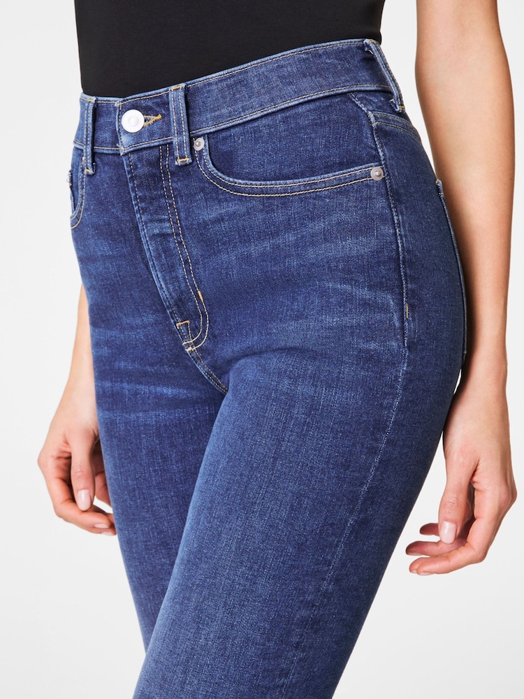 SPANX ReDefine Firm Control Slim Straight Jeans - Imaginea 2 din 2