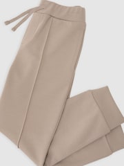 Reiss Stone Premier Premium Interlock Drawstring Joggers - Image 3 of 4