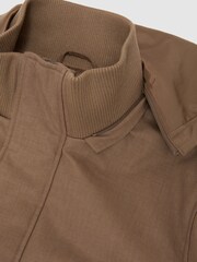 Reiss Light Brown Lord Hooded Zip-Through Padded Coat - Image 6 of 6