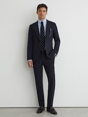 Reiss Navy Belmont Sb Suit Jackets - Image 1 of 8