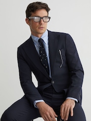 Reiss Navy Belmont Sb Suit Jackets - Image 3 of 8