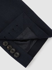 Reiss Navy Belmont Sb Suit Jackets - Image 7 of 8