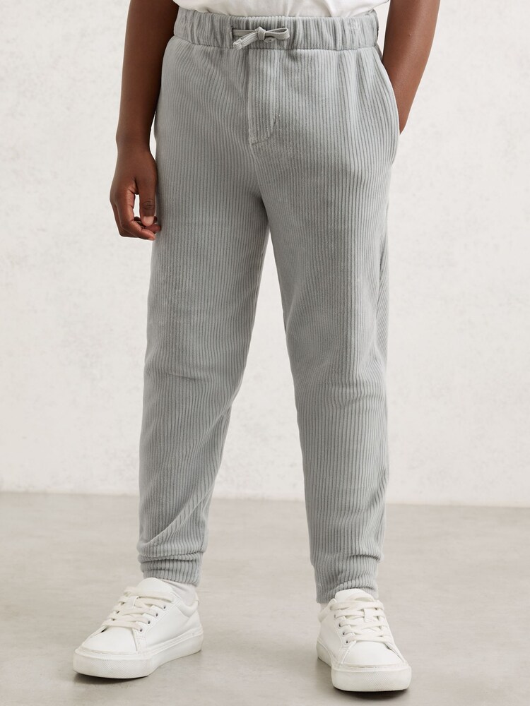 Reiss Soft Grey Caldera Joggers - Image 1 of 4 Reiss Soft Grey Caldera Joggers - Image 1 of 4
