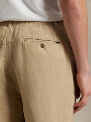 Polo Ralph Lauren Classic Khaki Prepster Linen Trousers - Image 5 of 6