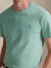Polo Ralph Lauren Celadon Custom Fit T-Shirt - Image 4 of 8