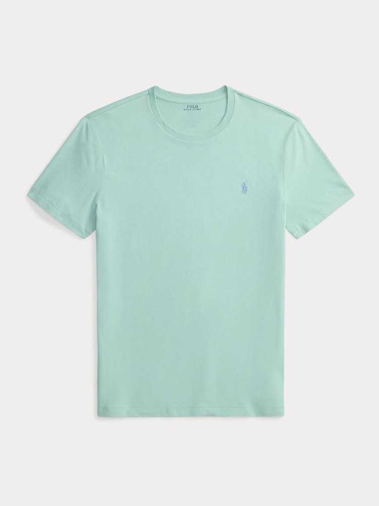 Polo Ralph Lauren Celadon Custom Fit T-Shirt - Image 7 of 7