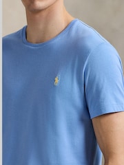 Polo Ralph Lauren Bristol Blue Custom Fit T-Shirt - Image 4 of 5