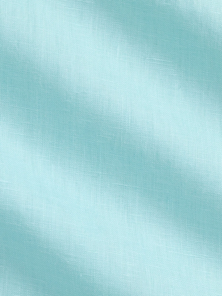 Polo Ralph Lauren New Aqua Custom Fit Linen Shirt - Image 9 of 9