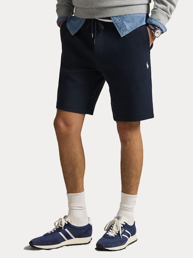 Polo Ralph Lauren Aviator Navy Double Knit Tech Shorts - Image 1 of 8