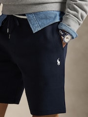 Polo Ralph Lauren Aviator Navy Double Knit Tech Shorts - Image 5 of 8