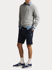 Polo Ralph Lauren Aviator Navy Double Knit Tech Shorts - Image 7 of 8