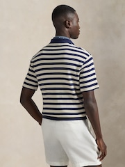 Фактурная рубашка поло в полоску Polo Ralph Lauren - Изображение 3 8