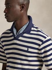 Фактурная рубашка поло в полоску Polo Ralph Lauren - Изображение 4 8