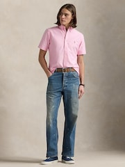 Polo Ralph Lauren New Rose Custom Fit Short Sleeve Oxford Shirt - Image 3 of 5