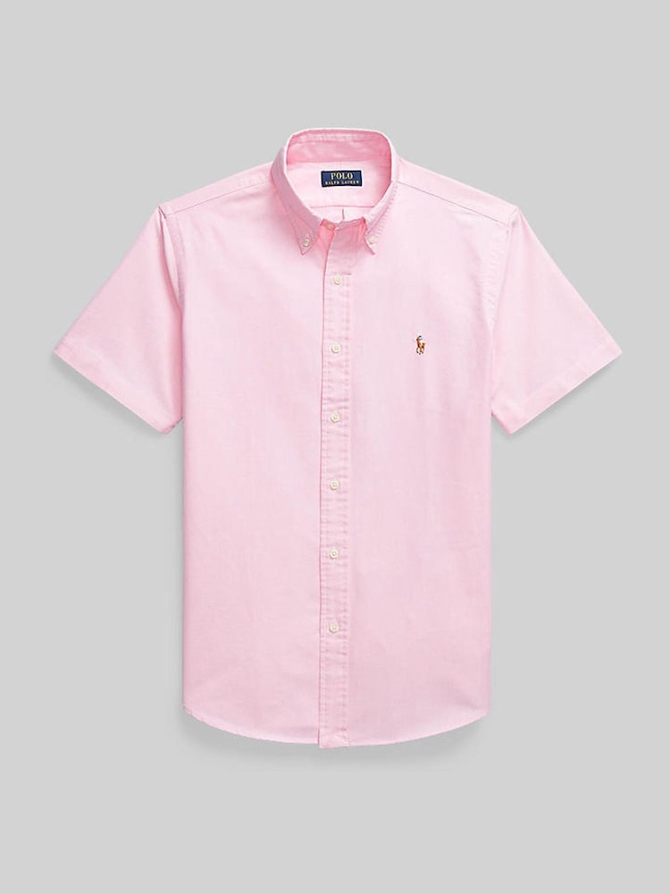 Polo Ralph Lauren New Rose Custom Fit Short Sleeve Oxford Shirt - Image 5 of 5