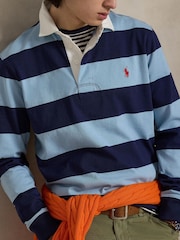 Polo Ralph Lauren Gestreiftes Rugby-Shirt - Bild 5 von 9