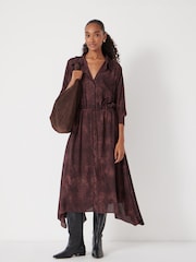 Hush Chiffon Hanky Hem Maxi Dress - Imagem 1 de 5