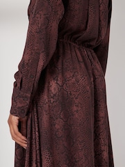 Hush Chiffon Hanky Hem Maxi Dress - Imagem 4 de 5
