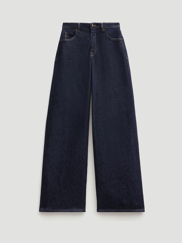 Hush Blue Nessa Wide Leg Jeans - Image 6 of 6