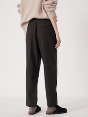 Hush Black Tapered Leg Trousers - Image 3 of 5