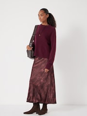 Hush Brown Simone Slinky Skirt - Image 1 of 5