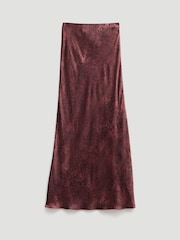 Hush Brown Simone Slinky Skirt - Image 5 of 5