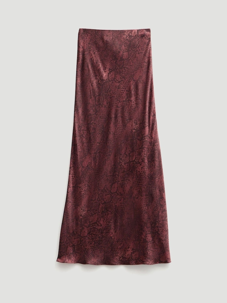 Hush Brown Simone Slinky Skirt - Image 5 of 5