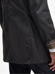 Barbour® Green Beadnell Classic Wax Jacket - Image 7 of 9