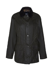 Barbour® Green Beadnell Classic Wax Jacket - Image 9 of 9